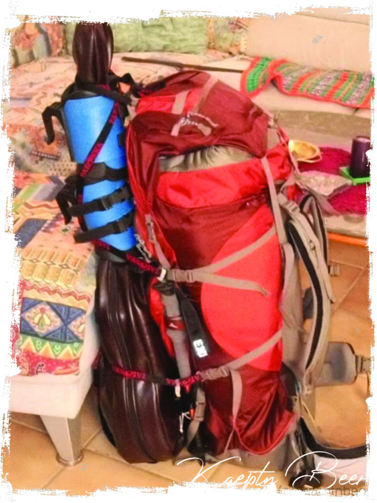 ..und gepackt um 2245 Uhr! ...and stored safely!